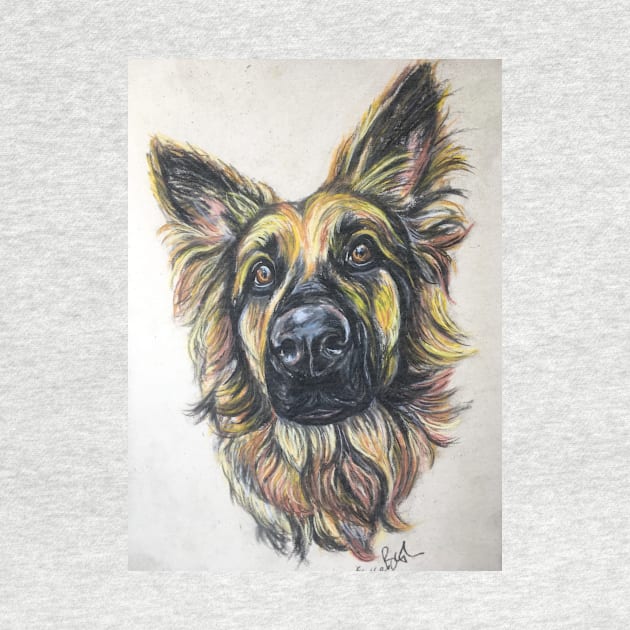 German Shepherd by Merlinsmates